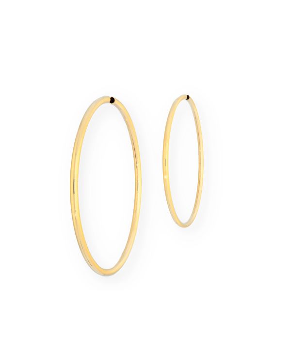 Creolen Silber 925 - Chic von Carat