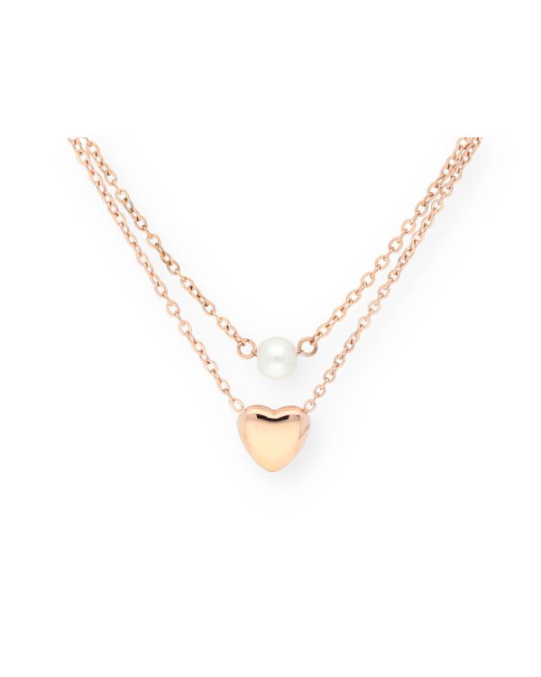 Collier Perles Acier inoxydable - Pearls de Carat