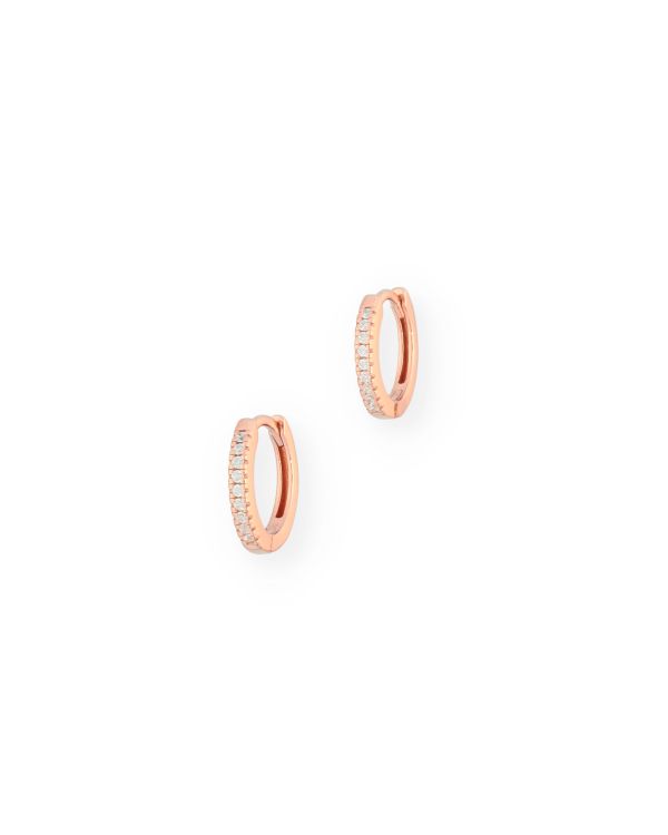 Zirkonia Creolen Silber 925 - Style von Carat
