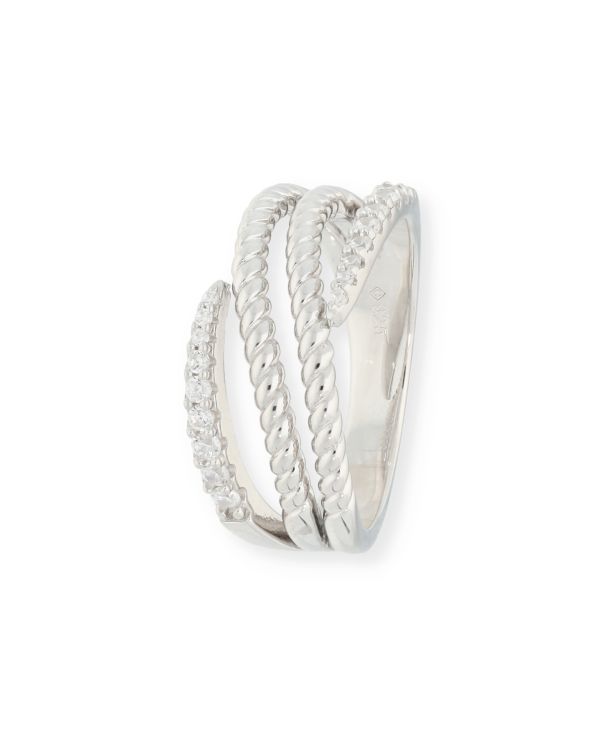 Zirkonia Ring Silber 925 - Style von Carat