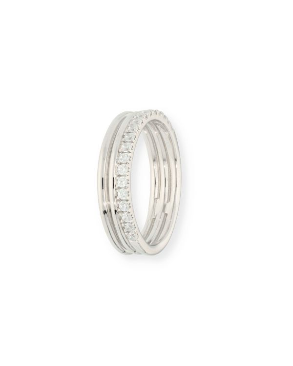 Zirkonia Ring Silber 925 - Style von Carat