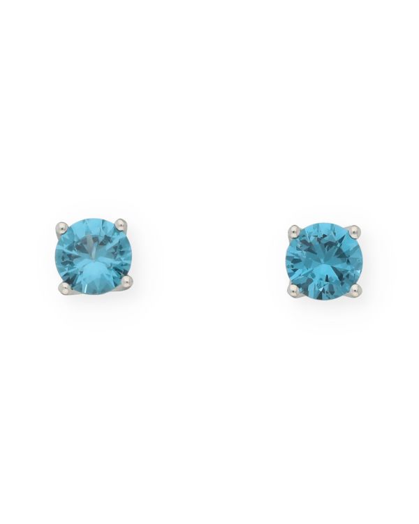 Clous d'oreilles Saphir Argent 925 - Colorstone de Carat