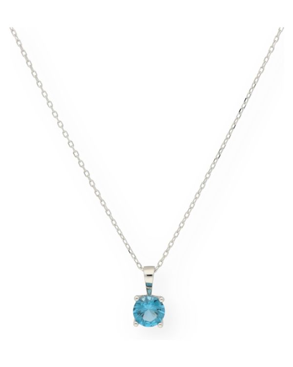 Saphir Halskette Silber 925 - Colorstone von Carat
