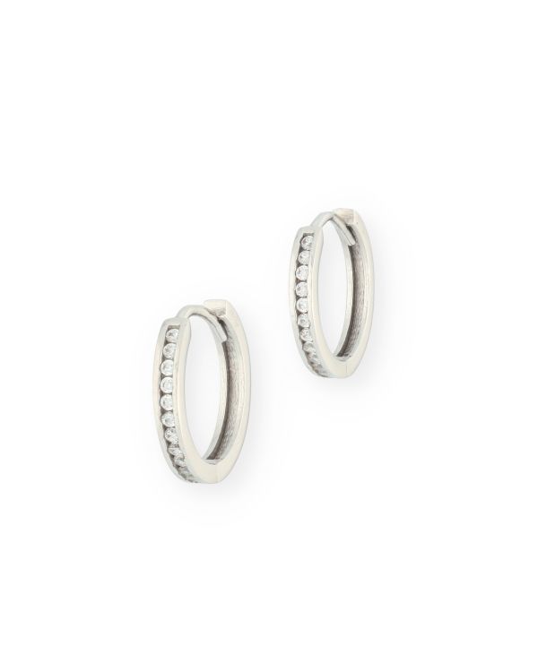 Zirkonia Creolen Gold 18 ct - Style von Carat