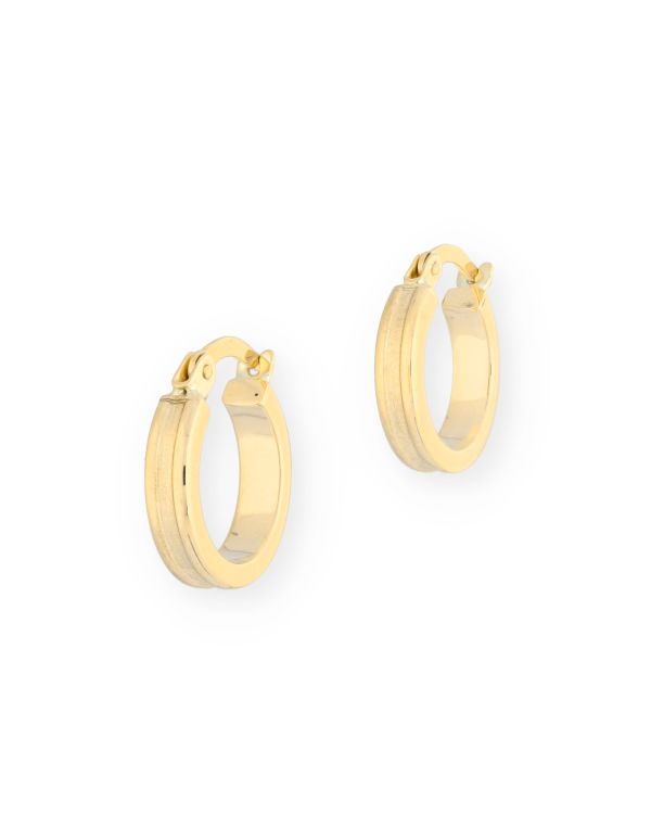 Créoles Or 9 ct - Chic de Carat