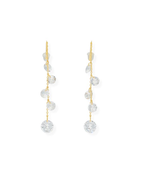 Pendants d'oreilles Zirconia Argent 925 - Style de Carat