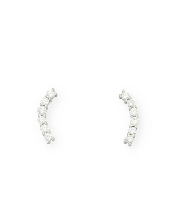 Clous d'oreilles Zirconia Argent 925 - Style de Carat