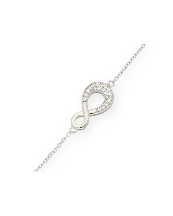 Bracelet Zirconia Argent 925 - Motifs de Carat