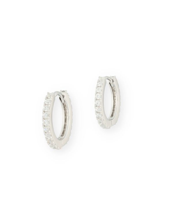 Zirkonia Creolen Silber 925 - Style von Carat