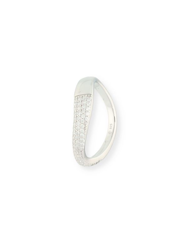 Zirkonia Ring Silber 925 - Style von Carat