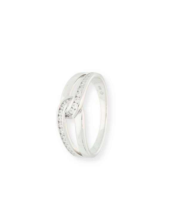 Zirkonia Ring Silber 925 - Style von Carat