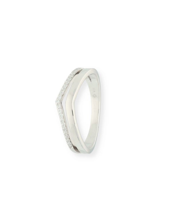 Zirkonia Ring Silber 925 - Style von Carat