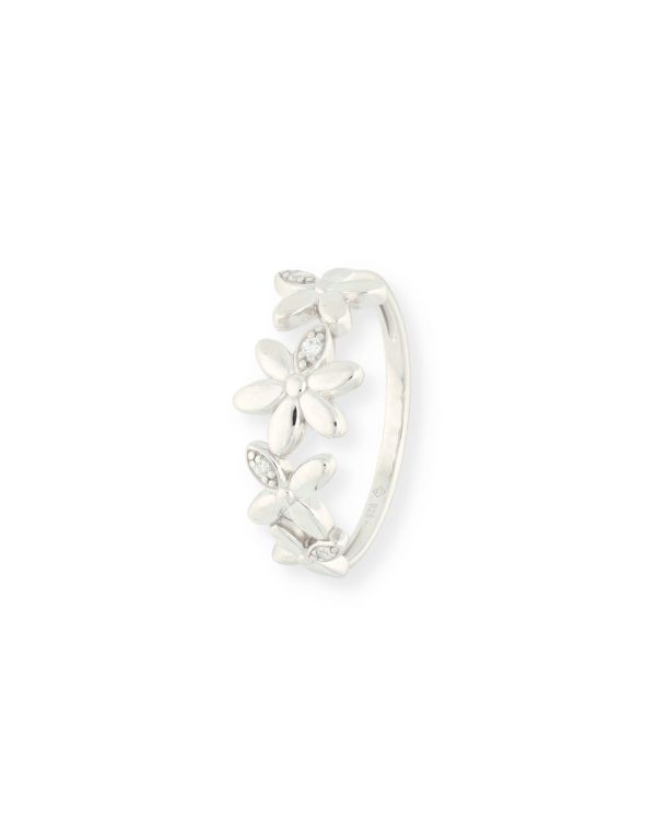 Bague Zirconia Argent 925 - Motifs de Carat