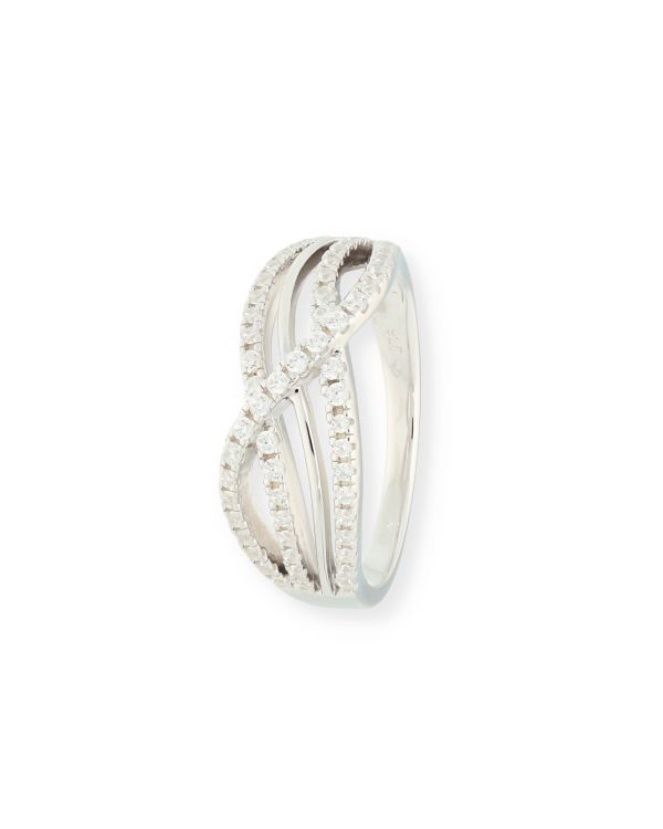 Zirkonia Ring Silber 925 - Style von Carat