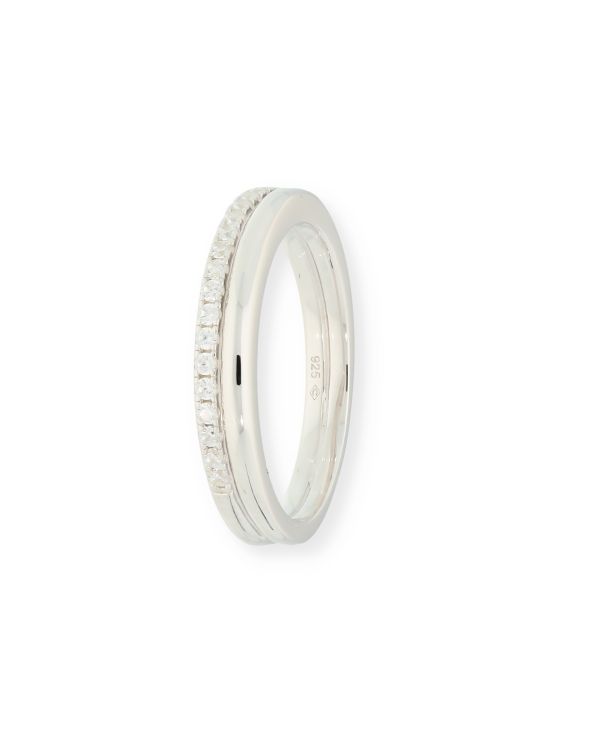 Zirkonia Ring Silber 925 - Alliance von Carat