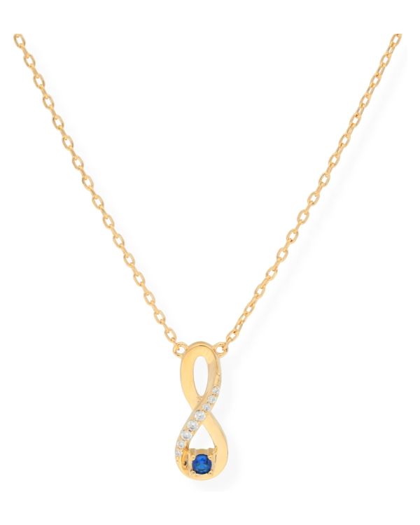 Collier Spinelle, Zirconia Laiton plaqué - Colorstone de Carat