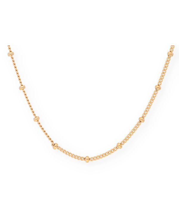 Halskette Messing Plaqué - Chic von Carat