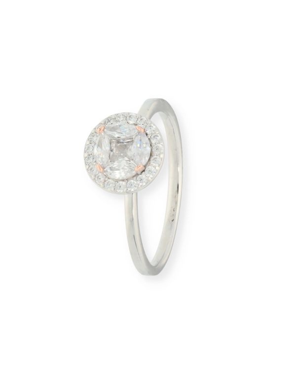 Zirkonia Ring Silber 925 - Style von Carat