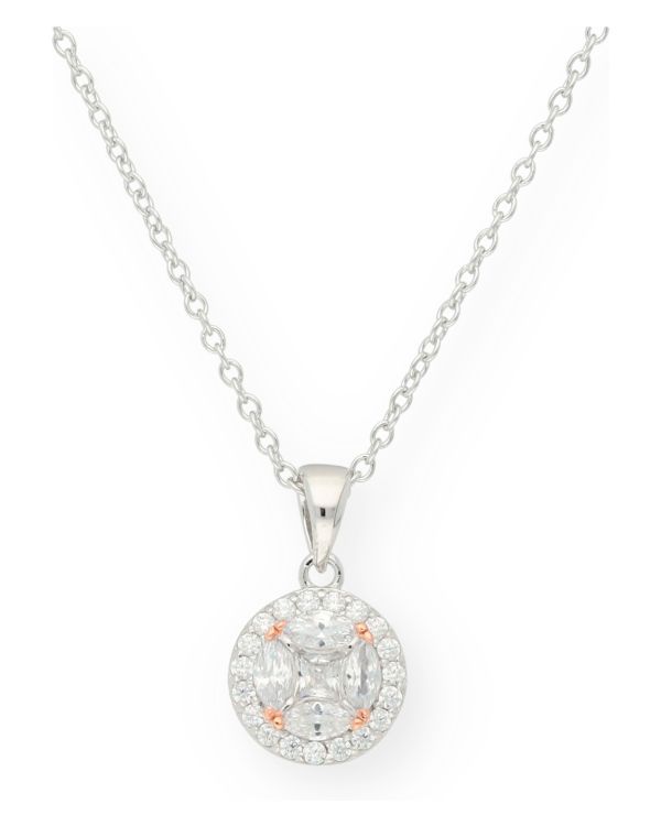 Zirkonia Halskette Silber 925 - Style von Carat