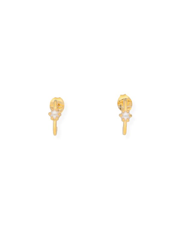 Perlen Creolen Gold 9 ct - Pearls von Carat