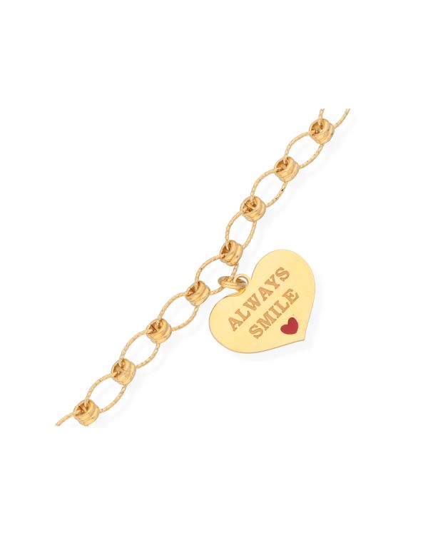 Email Armband Silber 925 - Hearts von Carat