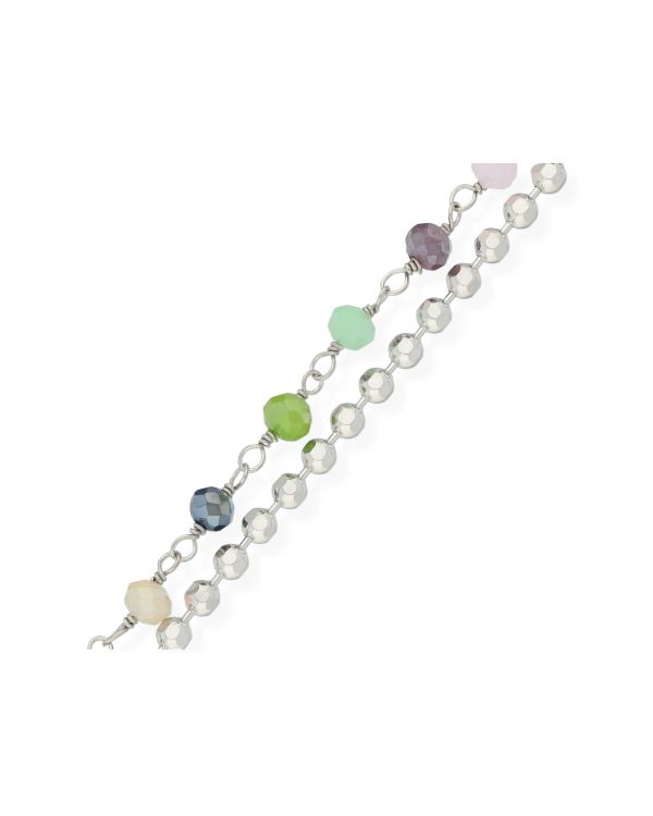 Bracelet Cristal Argent 925 - Colorstone de Carat
