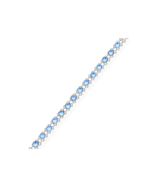 Kristall Armband Silber 925 - Colorstone von Carat