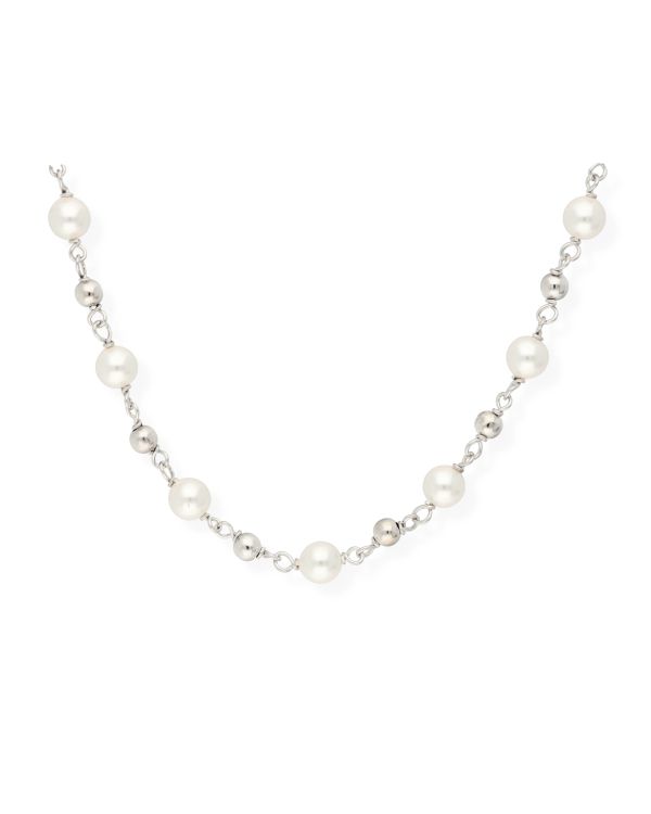 Perlen Halskette Silber 925 - Pearls von Carat