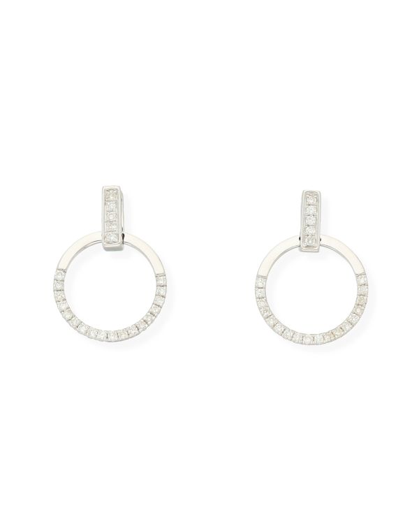 Pendants d'oreilles Diamant Or 18 ct - Style de Carat