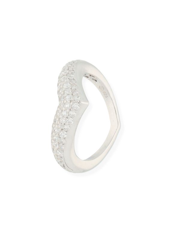 Zirkonia Ring Silber 925 - Style von Carat
