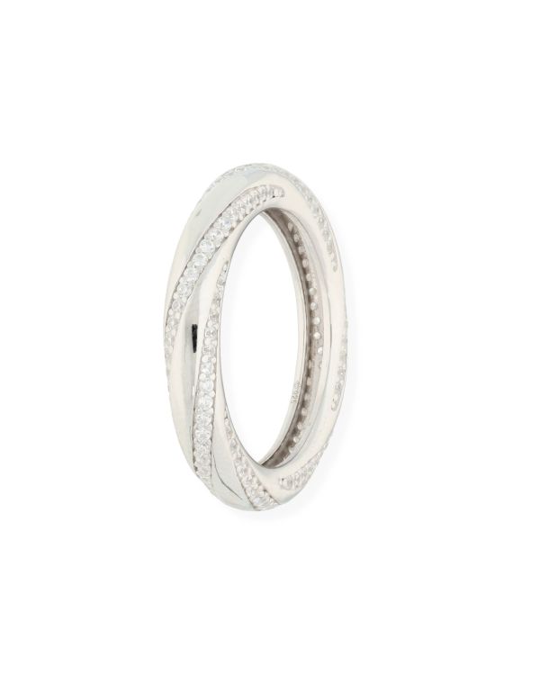 Zirkonia Ring Silber 925 - Style von Carat