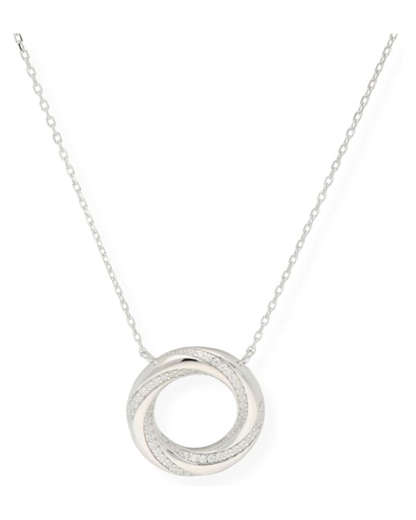 Zirkonia Halskette Silber 925 - Style von Carat