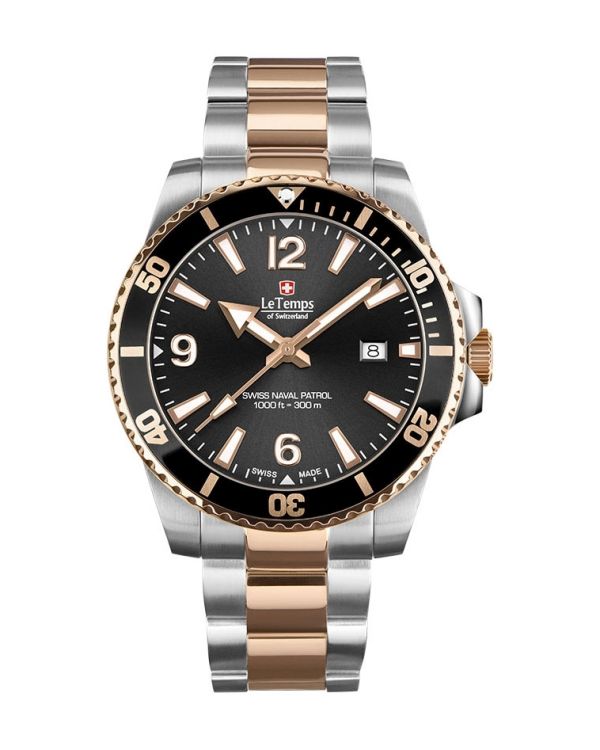 LeTemps Analog-Uhr, Swissmade - Swiss Naval Patrol