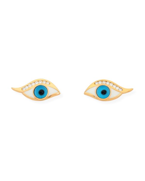 Email, Zirkonia Ohrstecker Gold 9 ct - Motifs von Carat