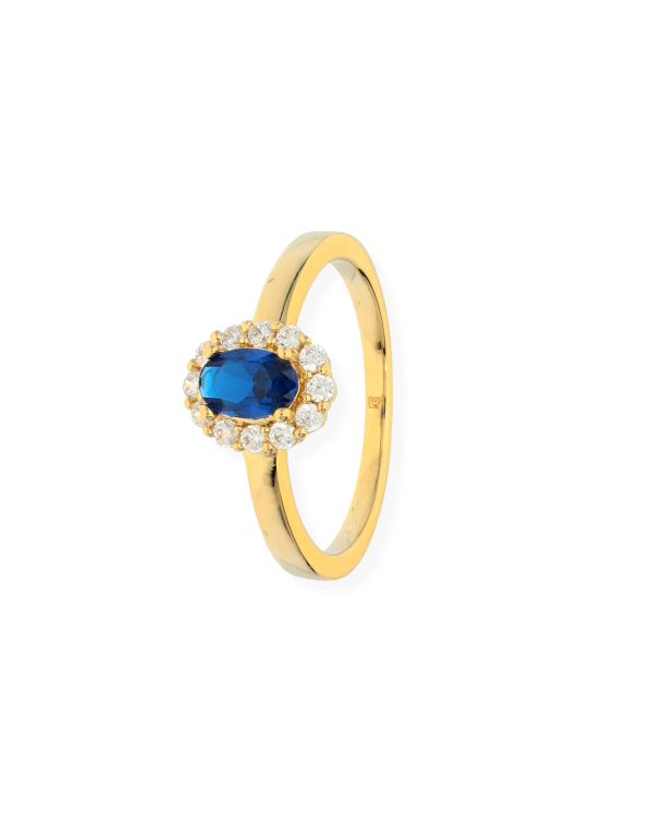 Bague Spinelle, Zirconia Laiton plaqué - Colorstone de Carat
