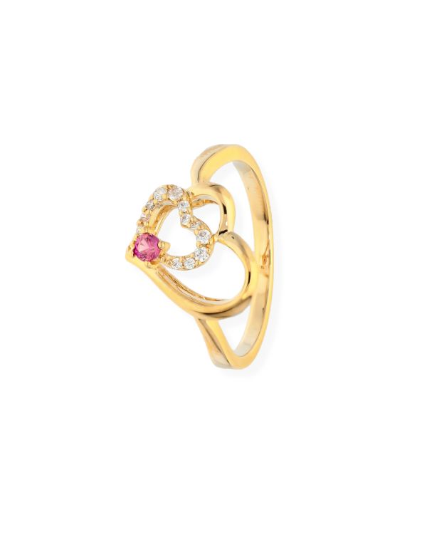 Bague Spinelle, Zirconia Laiton plaqué - Colorstone de Carat
