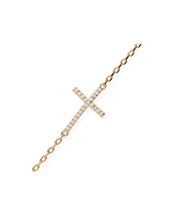 Zirkonia Armband Messing Plaqué - Style von Carat