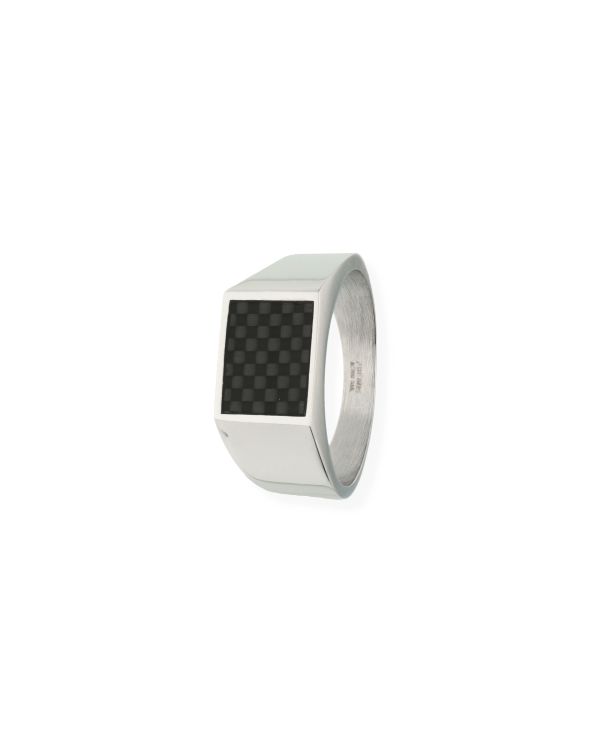 Carat - Karbon Ring Edelstahl - Men's Classic