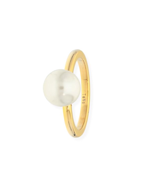 Perlen Ring Edelstahl - Pearls von Carat
