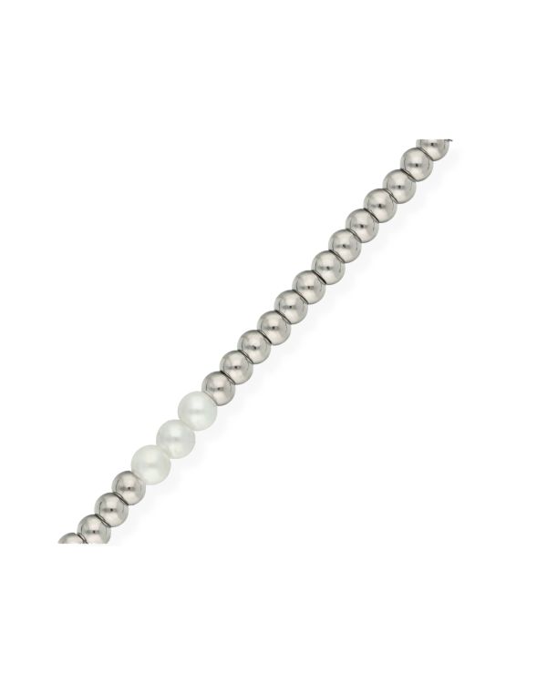 Perlen Armband Edelstahl - Pearls von Carat