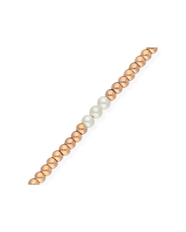 Perlen Armband Edelstahl - Pearls von Carat