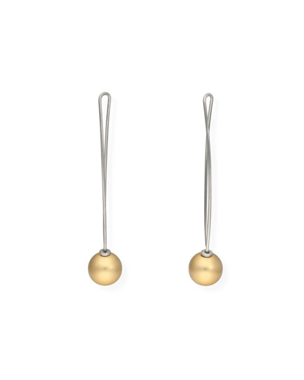 Pendants d'oreilles Acier inoxydable - Colorstone de Carat