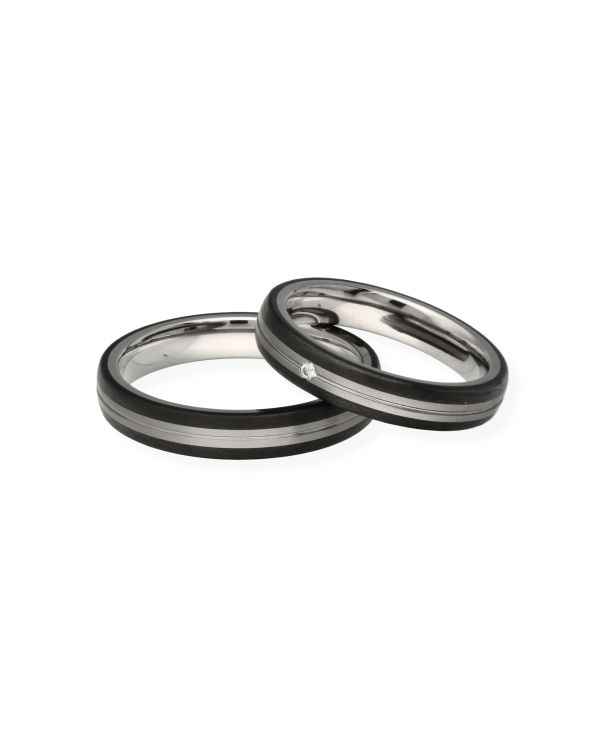 Ehering Titan, Karbon - Alliance von Carat