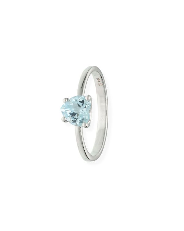 Blautopas Ring Gold 18 ct - Colorstone von Carat