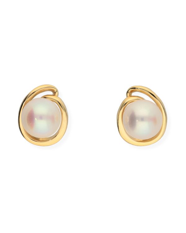 Perlen Ohrstecker Gold 18 ct - Pearls von Carat