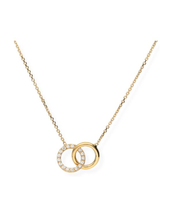 Collier Zirconia Or 18 ct - Style de Carat