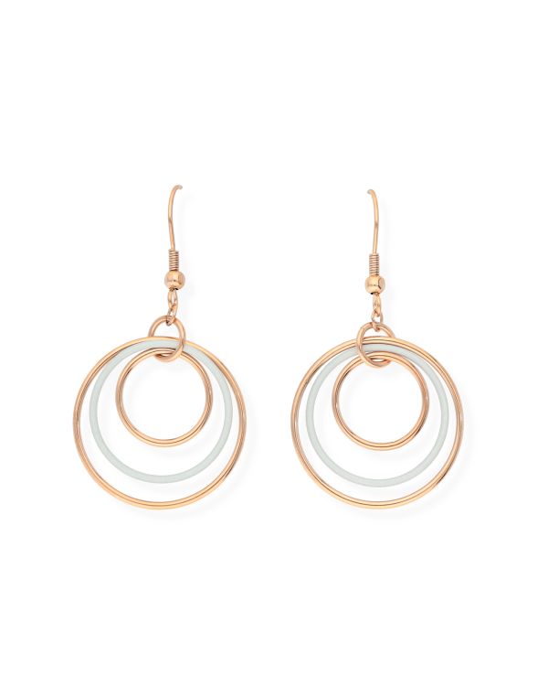 Pendants d'oreilles Émail Acier inoxydable - Colorstone de Carat