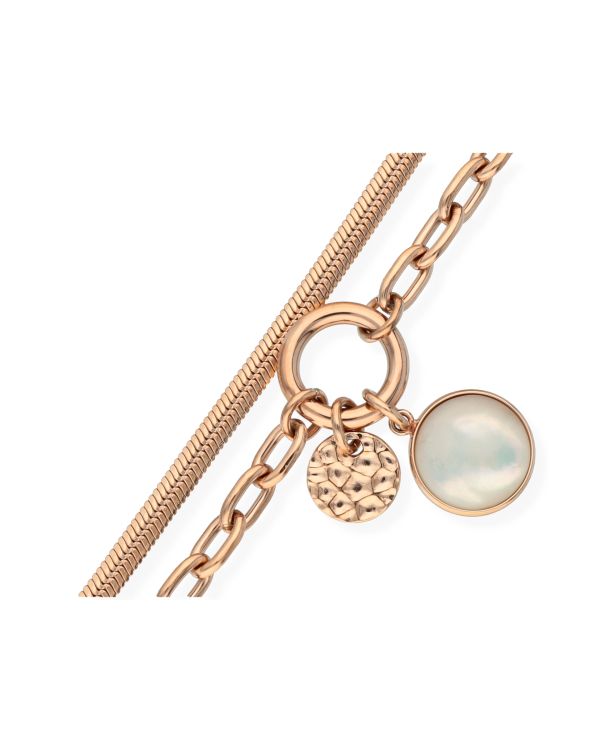Bracelet Nacre Acier inoxydable - Pearls de Carat