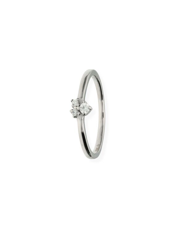 Zirkonia Ring Edelstahl - Style von Carat