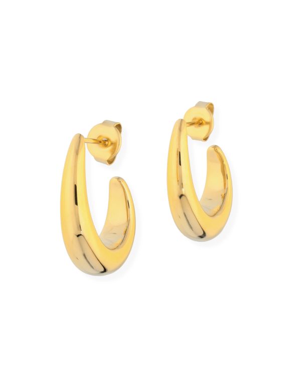 Creolen Edelstahl - Chic von Carat